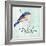 Bird Inspiration III-Irina Trzaskos Studio-Framed Giclee Print