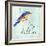 Bird Inspiration III-Irina Trzaskos Studio-Framed Giclee Print