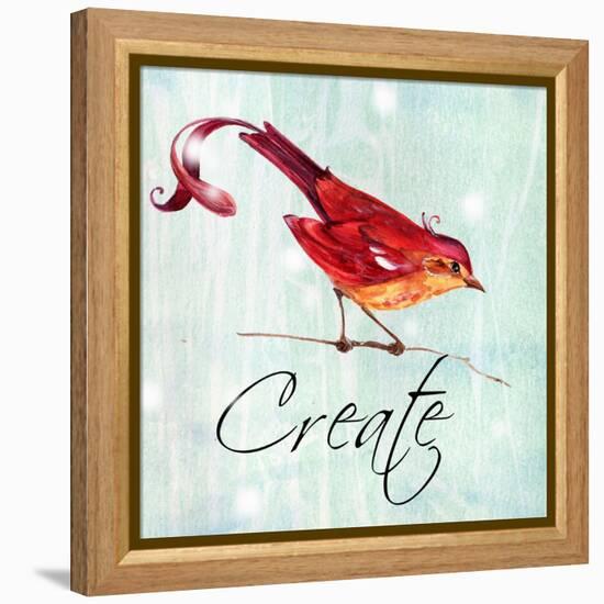 Bird Inspiration V-Irina Trzaskos Studio-Framed Premier Image Canvas