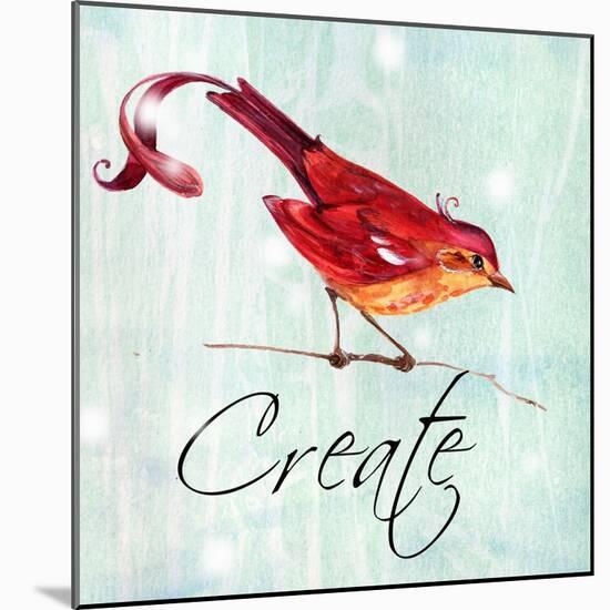 Bird Inspiration V-Irina Trzaskos Studio-Mounted Giclee Print