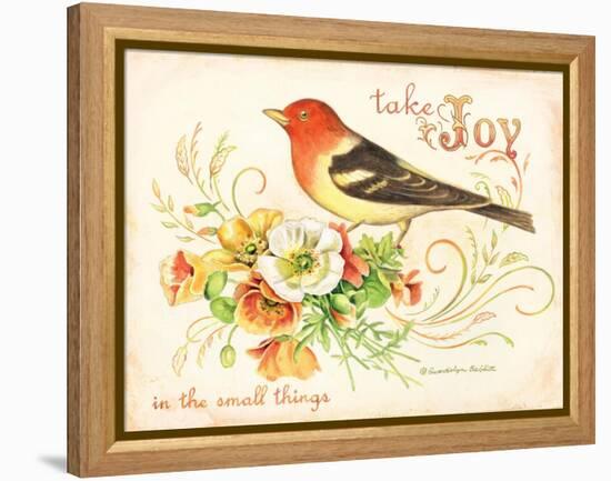 Bird Joy-Gwendolyn Babbitt-Framed Stretched Canvas