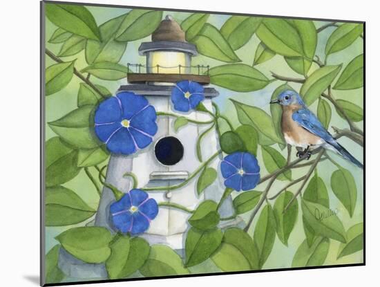 Bird Lighthouse-Tracy Miller-Mounted Giclee Print