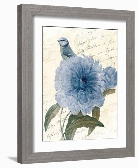 Bird Mail Three-Jace Grey-Framed Art Print