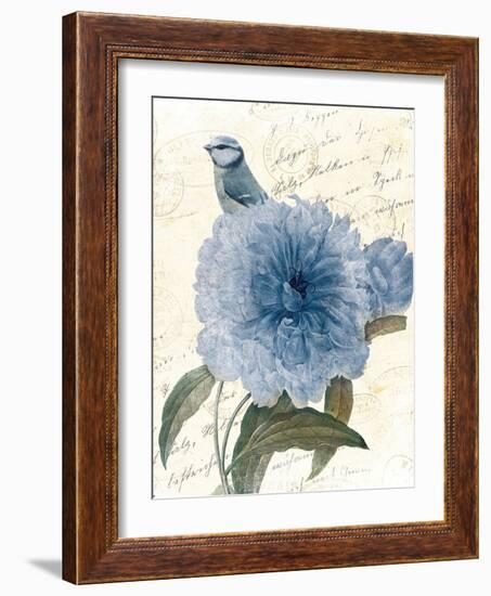 Bird Mail Three-Jace Grey-Framed Art Print