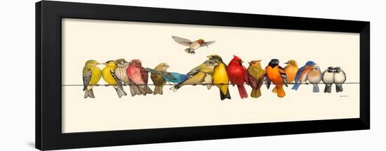 Bird Menagerie I-Wendy Russell-Framed Art Print