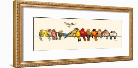 Bird Menagerie I-Wendy Russell-Framed Art Print