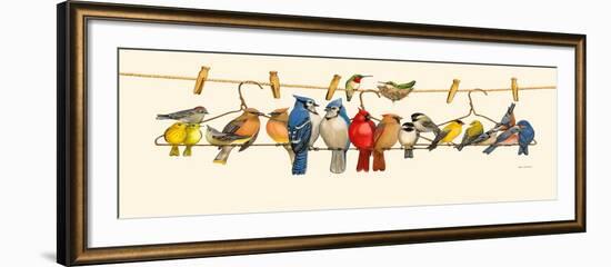 Bird Menagerie II-Wendy Russell-Framed Art Print