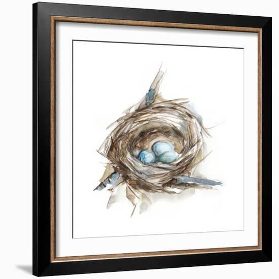 Bird Nest Study II-Ethan Harper-Framed Art Print