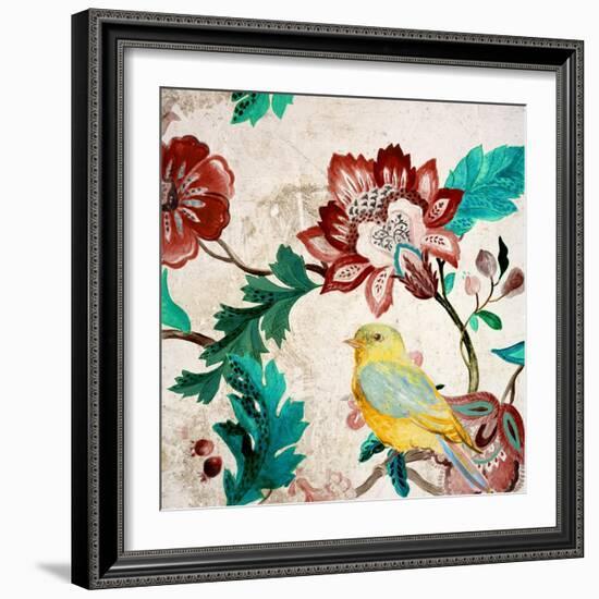 Bird of Capri II-Lanie Loreth-Framed Art Print