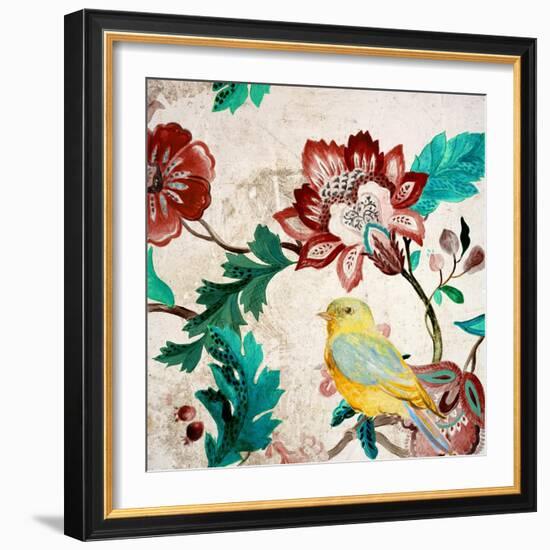 Bird of Capri II-Lanie Loreth-Framed Art Print