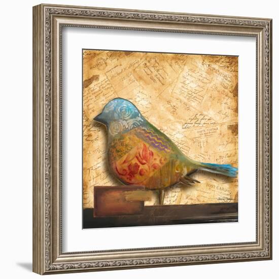 Bird of Collage I-Patricia Pinto-Framed Art Print