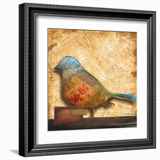 Bird of Collage I-Patricia Pinto-Framed Art Print