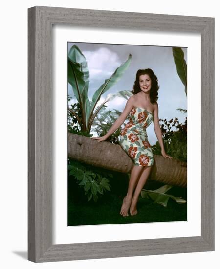 BIRD OF PARADISE, 1951 directed by DELMER DAVES Debra Paget (photo)-null-Framed Photo