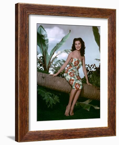 BIRD OF PARADISE, 1951 directed by DELMER DAVES Debra Paget (photo)-null-Framed Photo