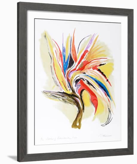 Bird of Paradise II-Vick Vibha-Framed Collectable Print
