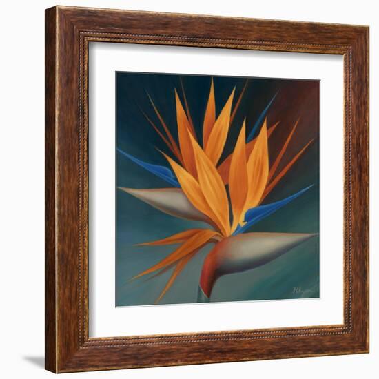 Bird of Paradise II-Vivien Rhyan-Framed Art Print