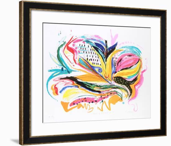 Bird of Paradise IV-Vick Vibha-Framed Collectable Print