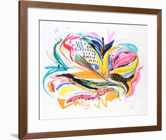 Bird of Paradise IV-Vick Vibha-Framed Collectable Print