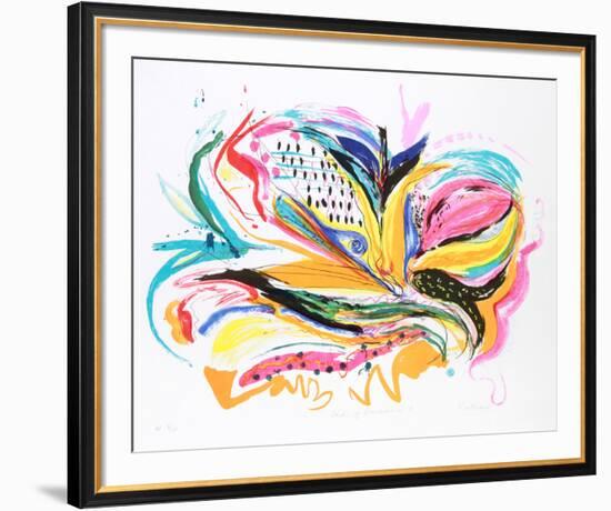 Bird of Paradise IV-Vick Vibha-Framed Collectable Print