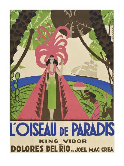 Bird Of Paradise Loiseau De Paradis Art Print By Artcom