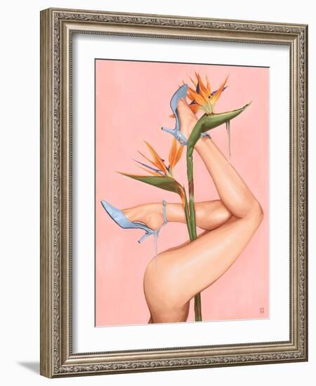 Bird of Paradise-Alexander Grahovsky-Framed Art Print