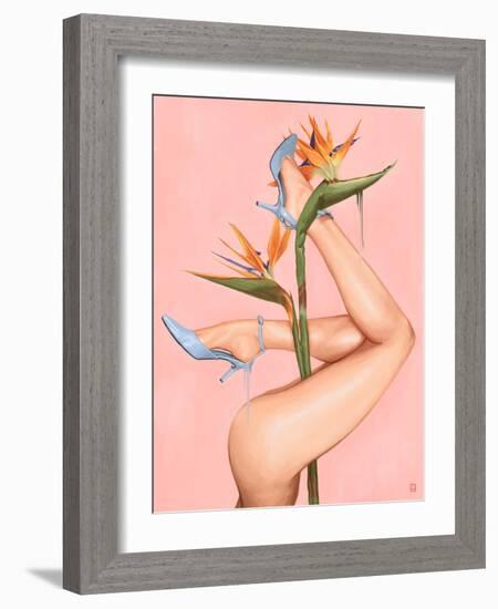 Bird of Paradise-Alexander Grahovsky-Framed Art Print