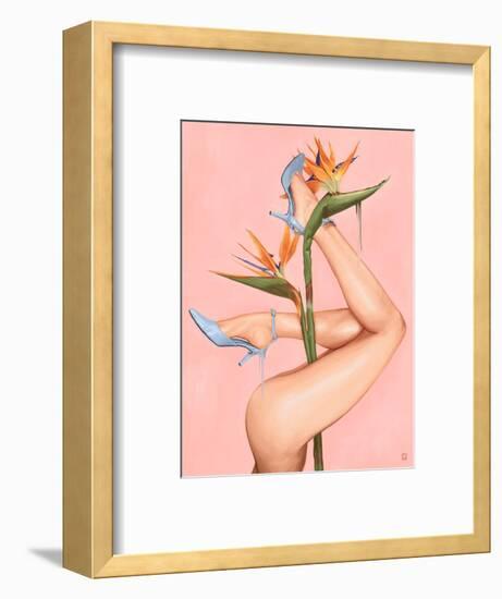 Bird of Paradise-Alexander Grahovsky-Framed Art Print