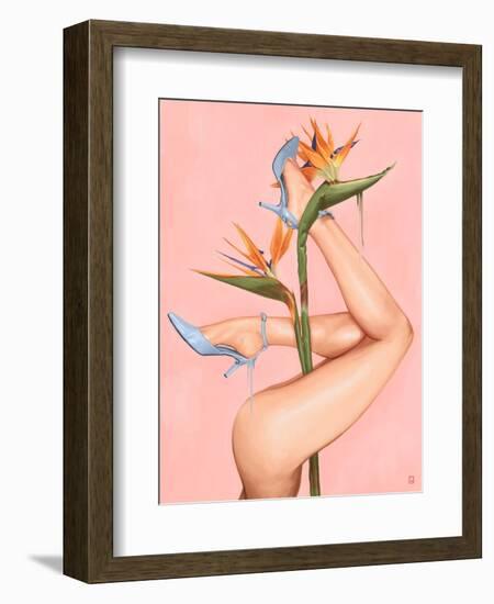 Bird of Paradise-Alexander Grahovsky-Framed Art Print