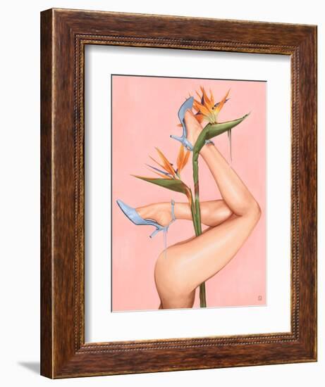 Bird of Paradise-Alexander Grahovsky-Framed Art Print