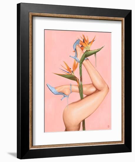 Bird of Paradise-Alexander Grahovsky-Framed Art Print