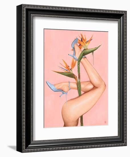 Bird of Paradise-Alexander Grahovsky-Framed Art Print