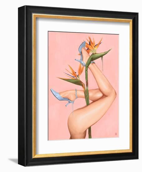 Bird of Paradise-Alexander Grahovsky-Framed Art Print