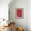 Bird on Red-Judy Mastrangelo-Framed Giclee Print displayed on a wall