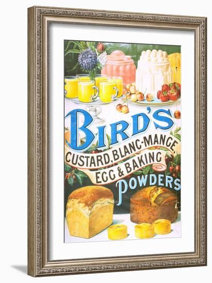 Bird's, Custard Blancmange, UK, 1920-null-Framed Giclee Print