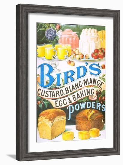 Bird's, Custard Blancmange, UK, 1920-null-Framed Giclee Print