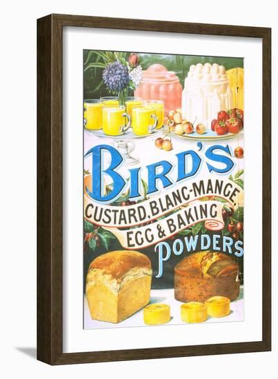 Bird's, Custard Blancmange, UK, 1920-null-Framed Giclee Print