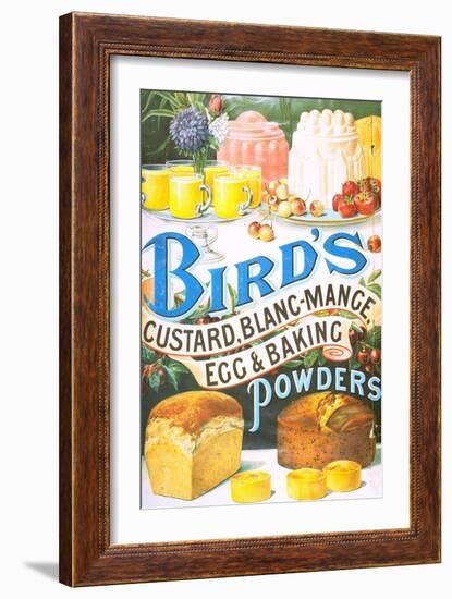 Bird's, Custard Blancmange, UK, 1920-null-Framed Giclee Print