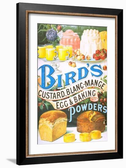 Bird's, Custard Blancmange, UK, 1920-null-Framed Giclee Print