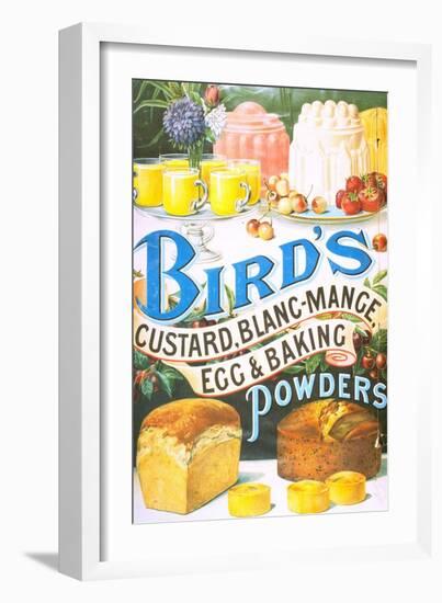 Bird's, Custard Blancmange, UK, 1920-null-Framed Giclee Print