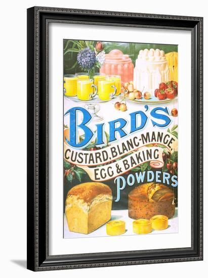 Bird's, Custard Blancmange, UK, 1920-null-Framed Giclee Print