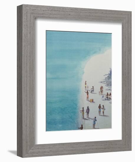 Bird's-Eye Beach, 2000-Lincoln Seligman-Framed Giclee Print