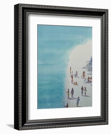 Bird's-Eye Beach, 2000-Lincoln Seligman-Framed Giclee Print