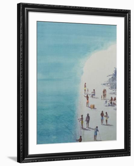 Bird's-Eye Beach, 2000-Lincoln Seligman-Framed Giclee Print