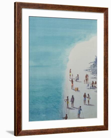 Bird's-Eye Beach, 2000-Lincoln Seligman-Framed Giclee Print