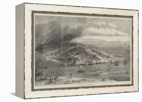 Bird'S-Eye View of Barrow-In-Furness-null-Framed Premier Image Canvas