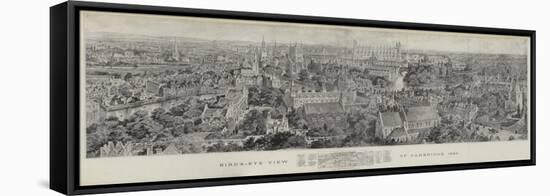 Bird's-Eye View of Cambridge, 1894-Henry William Brewer-Framed Premier Image Canvas