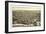 Bird's Eye View of Cheney, Wash. Ter., County Seat of Spokane County. 1884, USA, America-null-Framed Giclee Print
