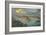 Bird's Eye View of New York City with the Hudson River and the New Jersey Waterfront on the Left-null-Framed Giclee Print