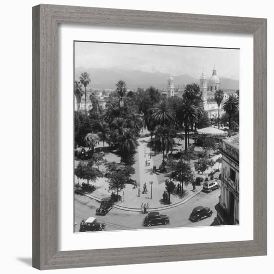 Bird's-Eye View of Salta-Mario de Biasi-Framed Giclee Print