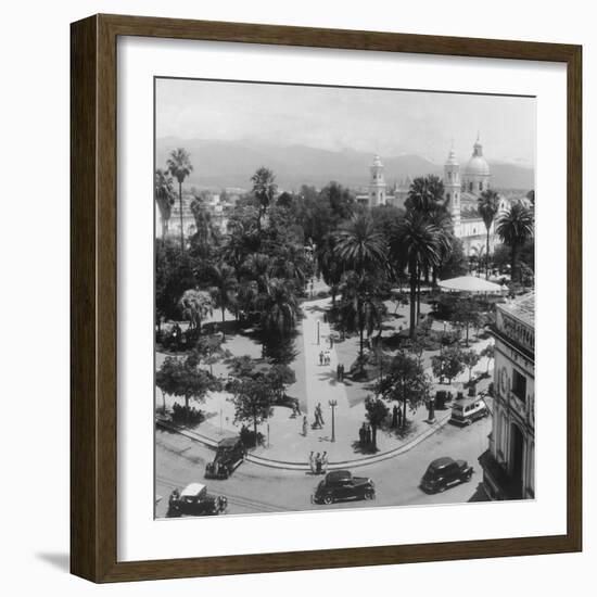 Bird's-Eye View of Salta-Mario de Biasi-Framed Giclee Print